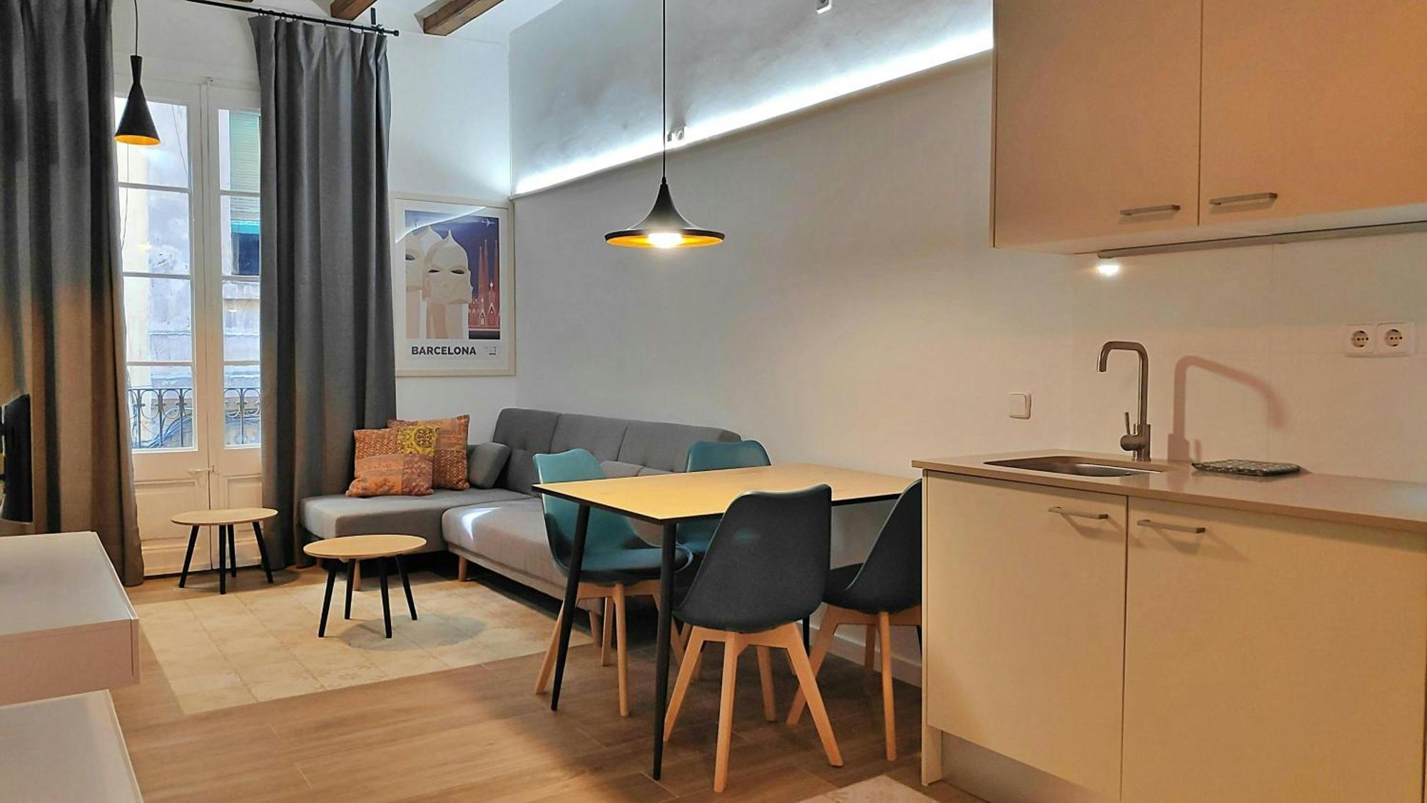 Apartamento Sant Antoni 3 - Downtown Barcelona. Modern Exterior foto